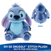 Spin Master Disney Stitch Oh So Snuggly 12" Plushies Kawaii Gifts 681147091740