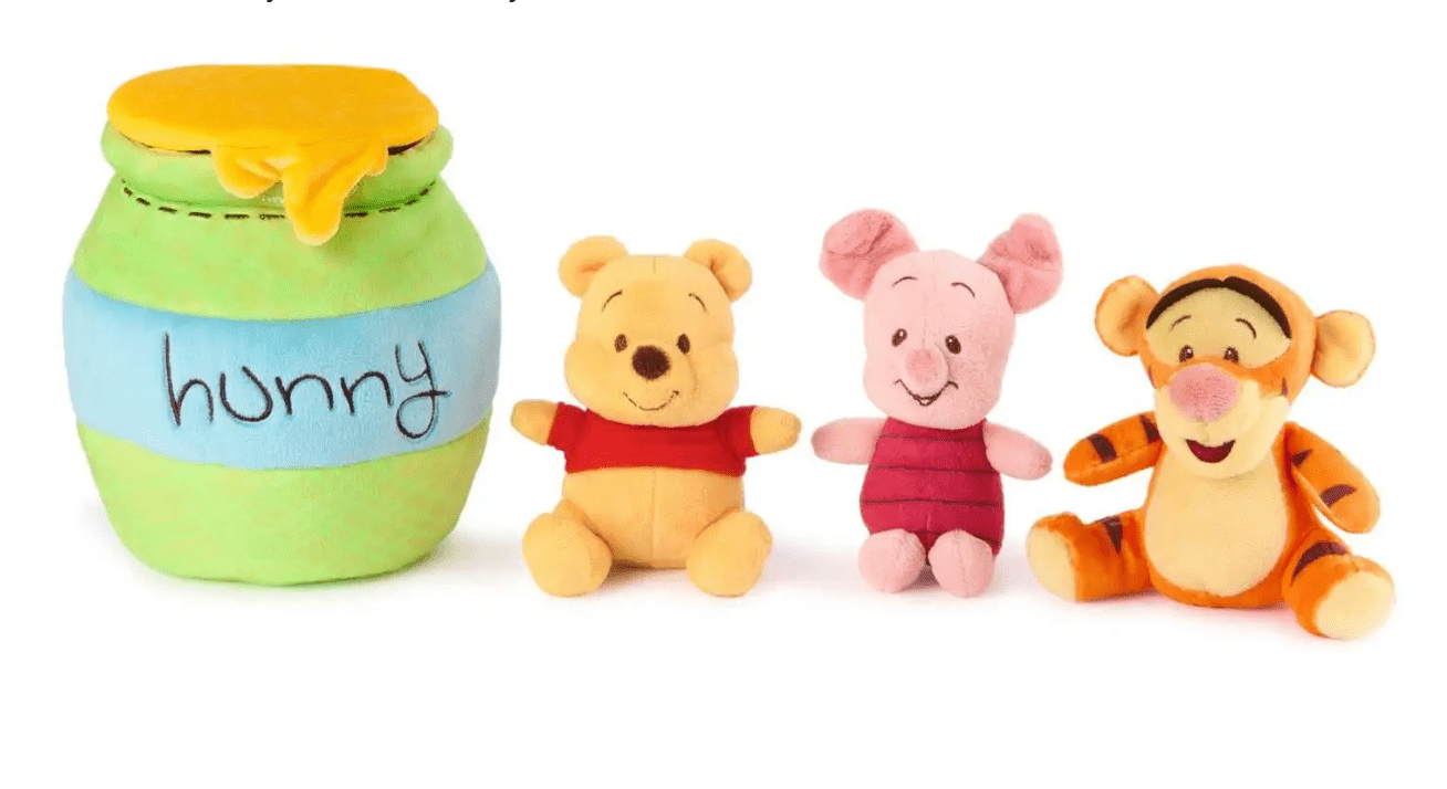 Spin Master Disney Winnie the Pooh 8" Plush Playset - Pooh, Piglet, and Tigger Kawaii Gifts 681147035676