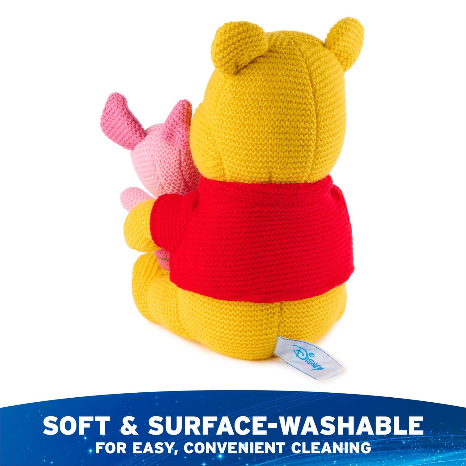 Spin Master Disney Winnie the Pooh & Piglet 10" Knit Plush Set Kawaii Gifts 681147039544