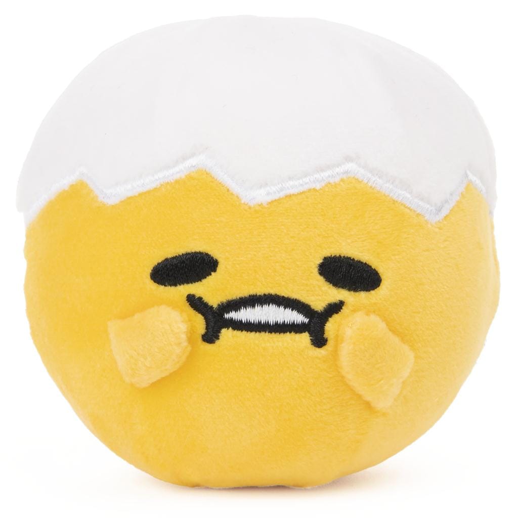 Spin Master Gudetama Surprise 3.5" Round Squishy Plushies No bottom Kawaii Gifts 778988329061