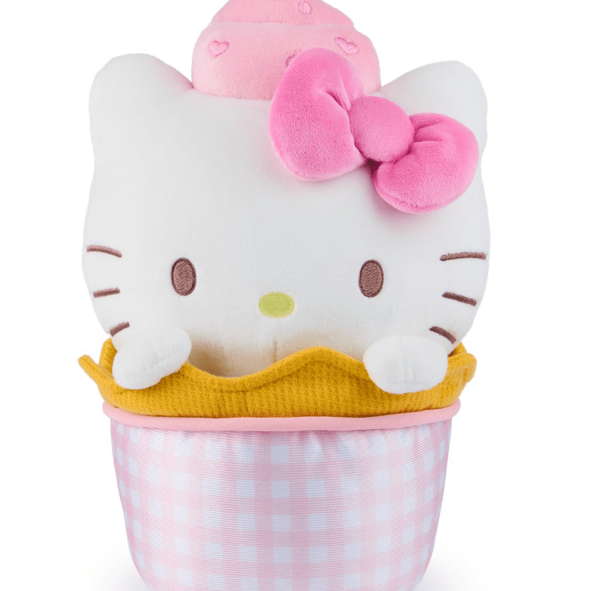 Spin Master Hello Kitty 10" Ice Cream Cup Plush Kawaii Gifts