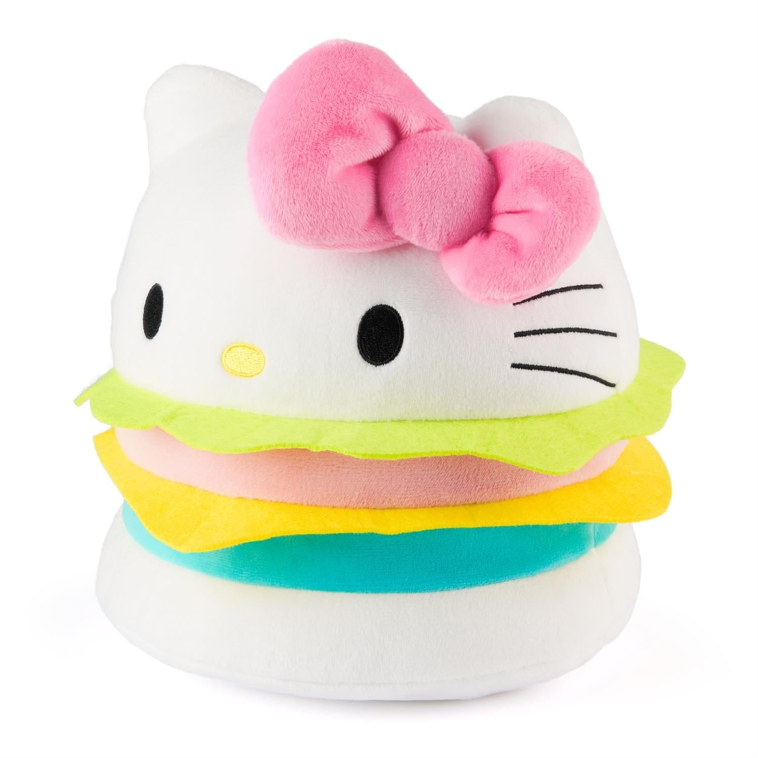 Spin Master Hello Kitty 8" Hamburger Plush Kawaii Gifts 681147039957