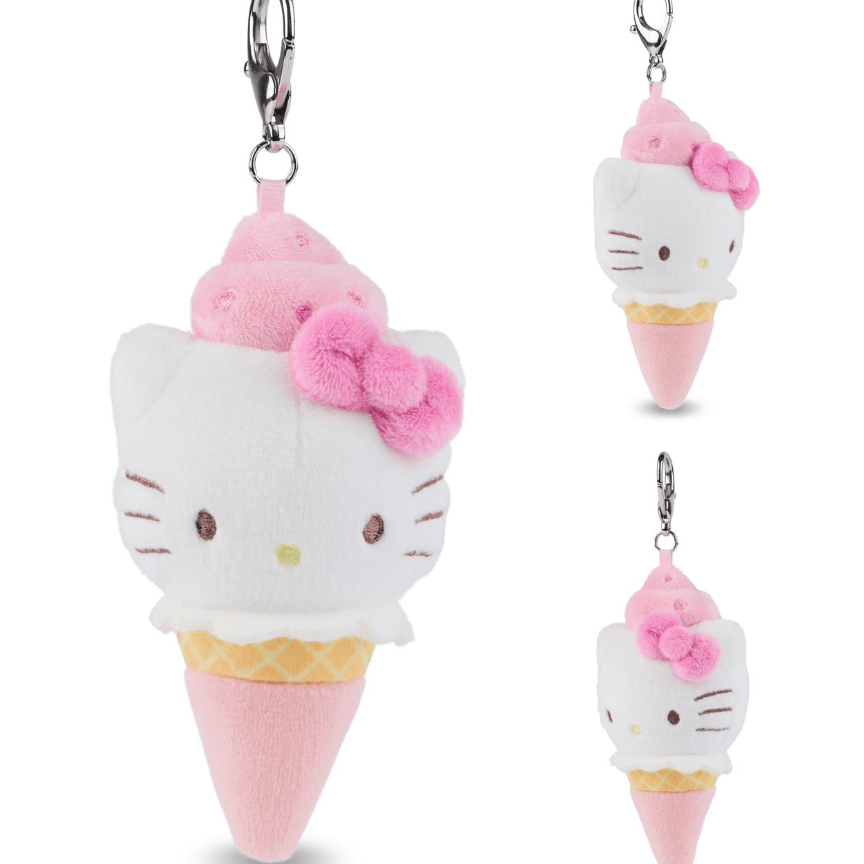 Spin Master Hello Kitty and Friends Ice Cream Cone 3" Surprise Plush Blind Box Kawaii Gifts 681147021921