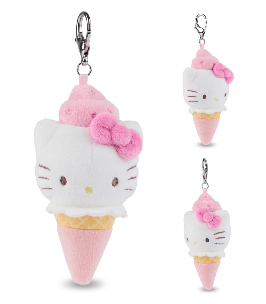 Spin Master Hello Kitty and Friends Ice Cream Cone 3" Surprise Plush Blind Box Kawaii Gifts 681147021921