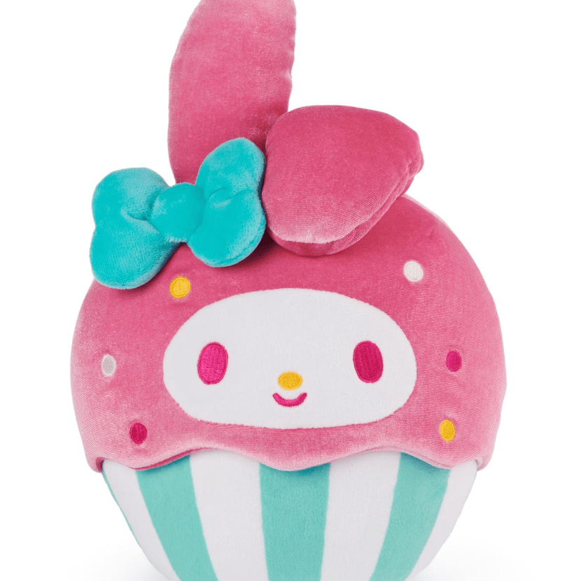 Spin Master Hello Kitty and Kuromi 8" Cupcake Plushies My Melody Kawaii Gifts 681147010628