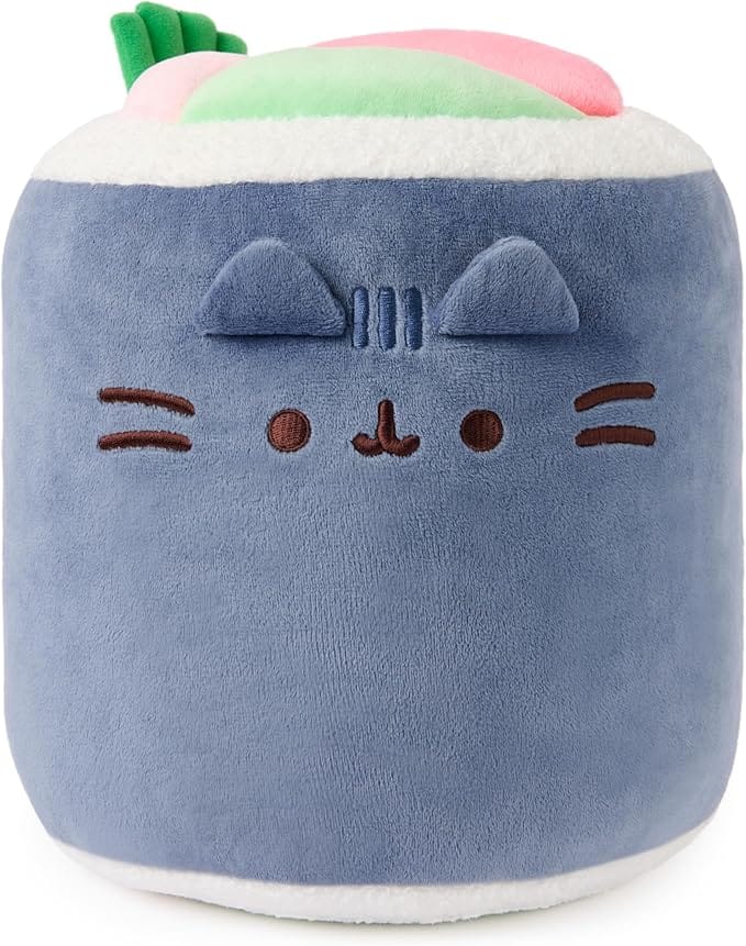 Spin Master Pusheen Bento Sushi Roll 11" Plush Kawaii Gifts 681147089037