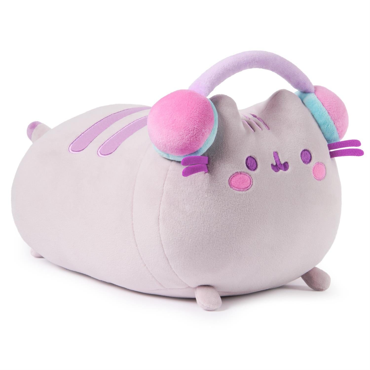 Spin Master Pusheen Gamer 11" Squisheen Log Plush Kawaii Gifts 681147064003