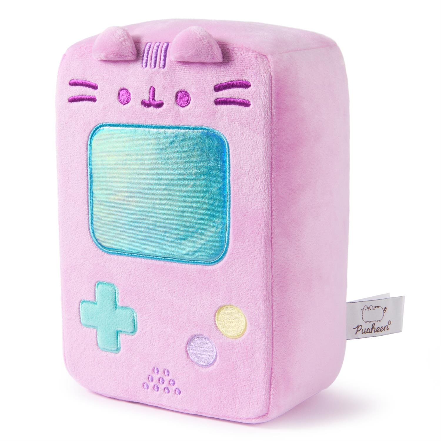 Spin Master Pusheen Gamer 9.5" Handheld Gaming Console Squishy Plush Kawaii Gifts 681147064034