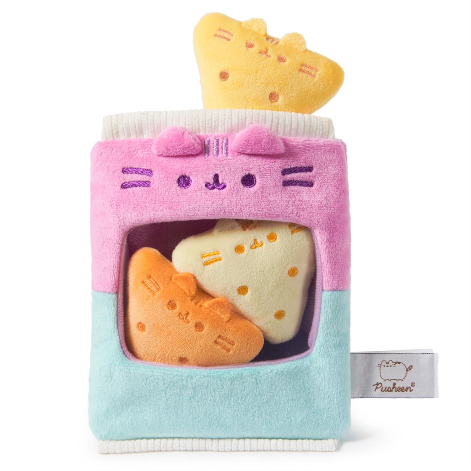Spin Master Pusheen Gamer Bag of Chips 8" Removable Plush Set Kawaii Gifts 681147065949
