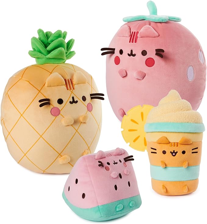 Spin Master Pusheen Pineapple Float 9.5" Plush Kawaii Gifts 778988508688