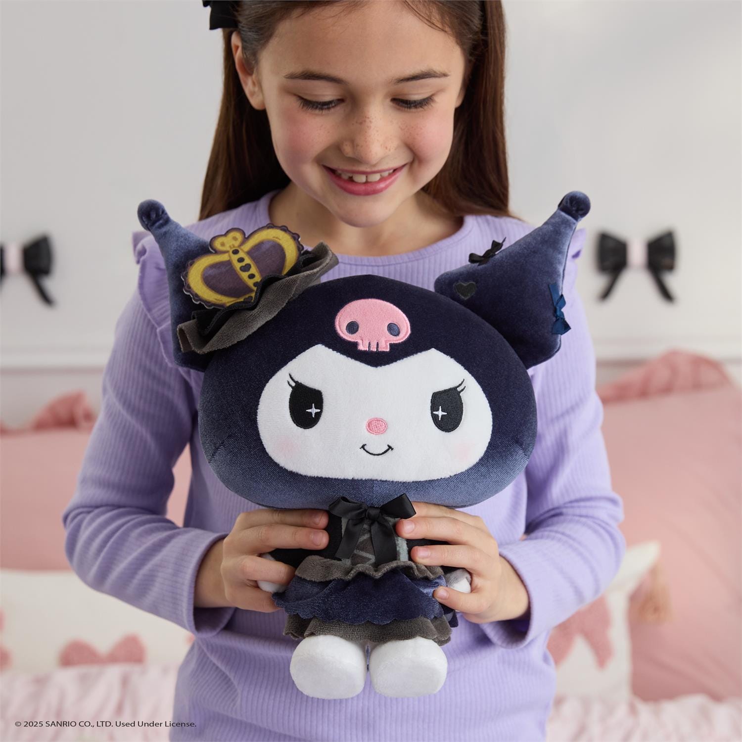 Spin Master Queen Kuromi 20th Anniversary 9.5" Plush Kawaii Gifts 681147086784