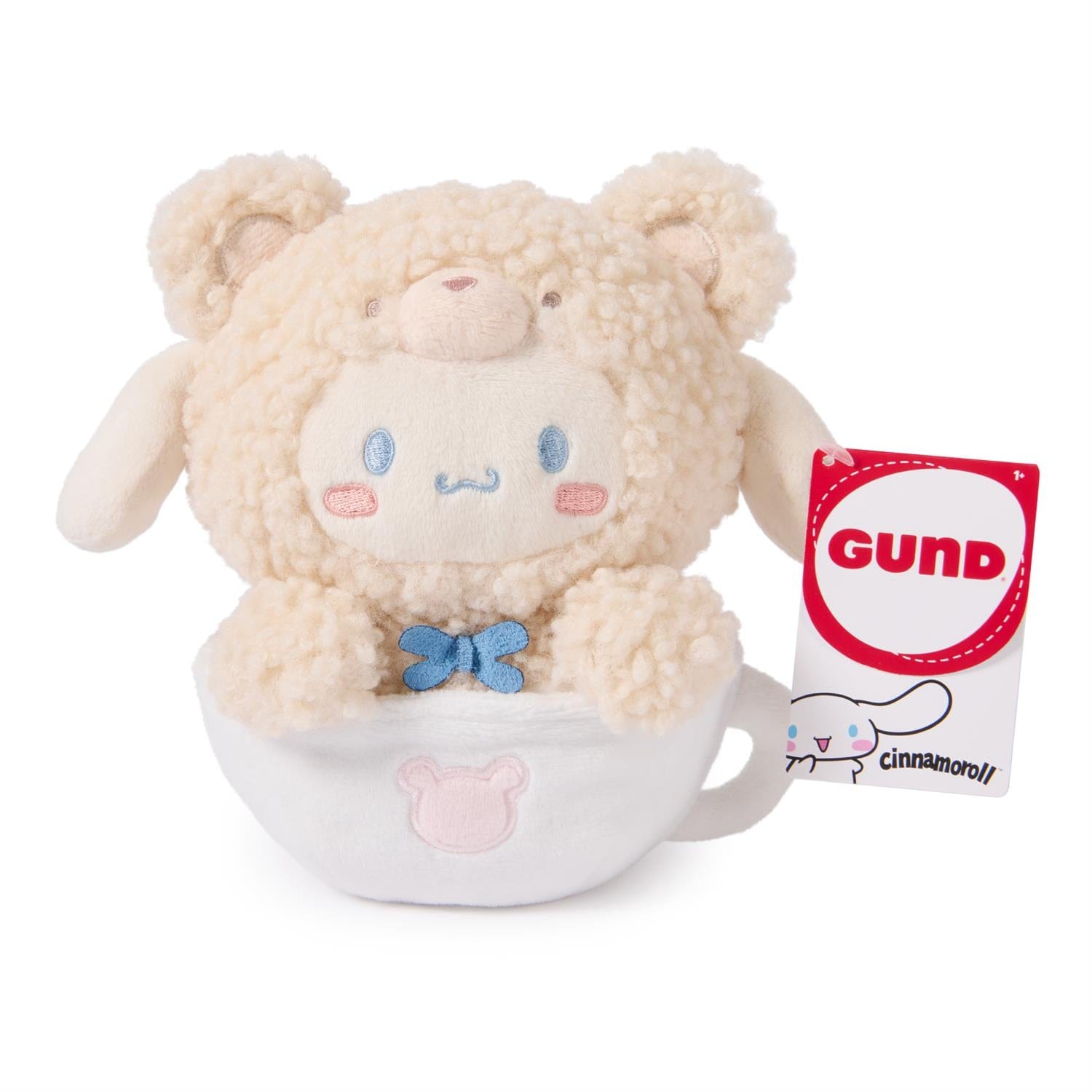 Spin Master Sanrio Cafe Latte Bear Plushies Kawaii Gifts