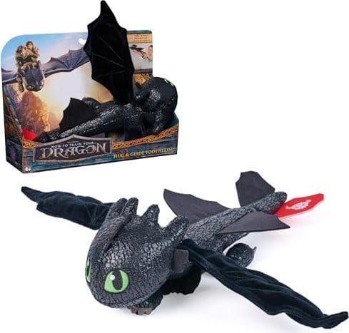 Spin Master Toothless How to Train Your Dragon 12" Plush Kawaii Gifts 681147066878