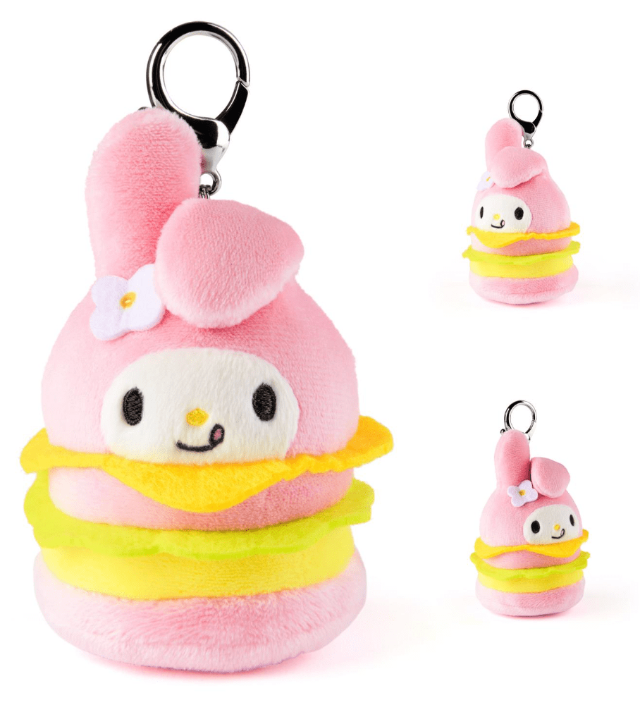 Spin Master Hello Kitty and Friends Surprise 4" Fast Food Plush Keychain Kawaii Gifts 681147040724