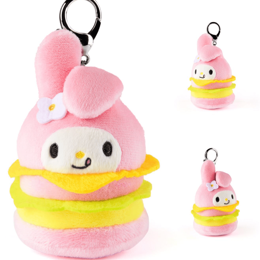 Spin Master Hello Kitty and Friends Surprise 4" Fast Food Plush Keychain Kawaii Gifts 681147040724