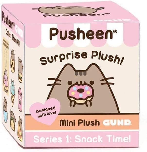 Spin Master Pusheen 3" Surprise Plushie Keychains: Snack Time Kawaii Gifts 028399086757