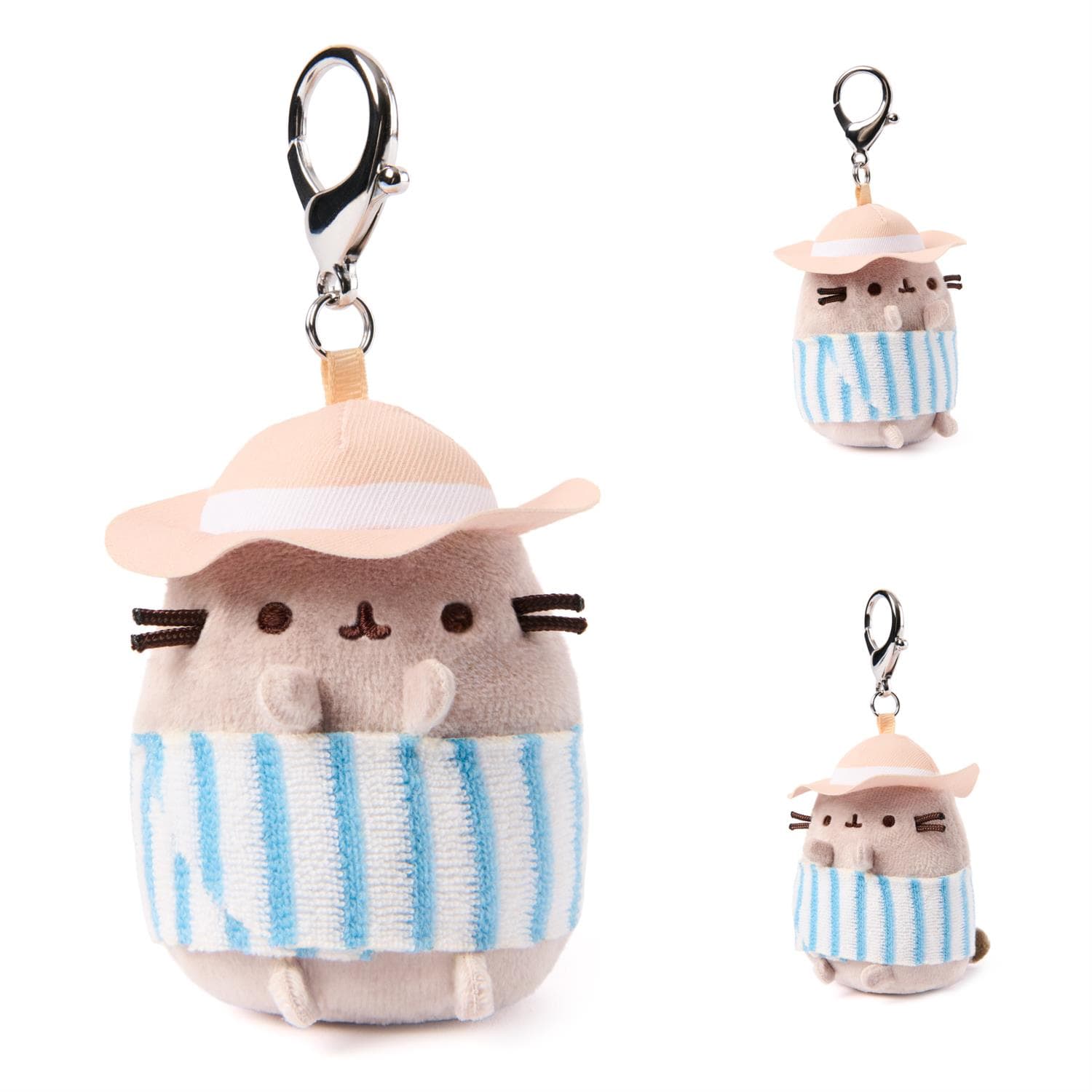 Spin Master Pusheen Tropical Vacation 3" Plush Keychain Surprise Box: Series 26 Kawaii Gifts 681147107885