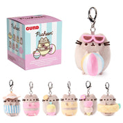 Spin Master Pusheen Tropical Vacation 3" Plush Keychain Surprise Box: Series 26 Kawaii Gifts 681147107885