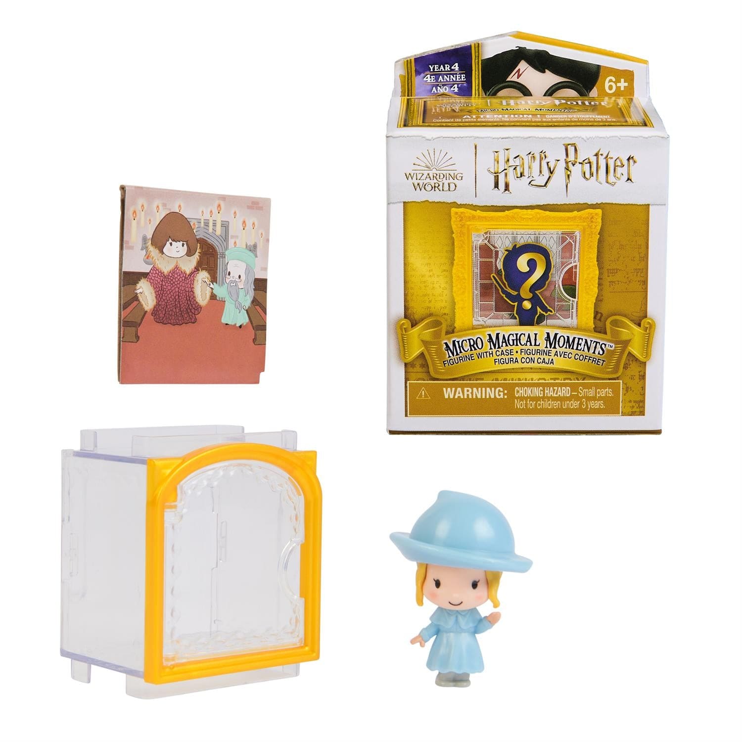Spin Master Wizarding World Harry Potter Micro Magical Moments Year 4 Surprise Blind Box Figure & Display Case Kawaii Gifts 681147049680