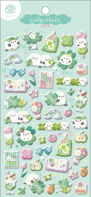 Spoon Inc Collect Hollic Stickers Green Kawaii Gifts