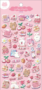 Spoon Inc Collect Hollic Stickers Pink Kawaii Gifts