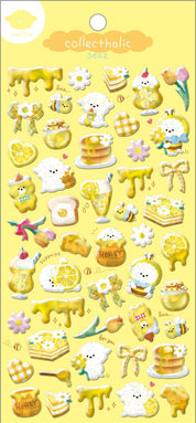 Spoon Inc Collect Hollic Stickers Yellow Kawaii Gifts