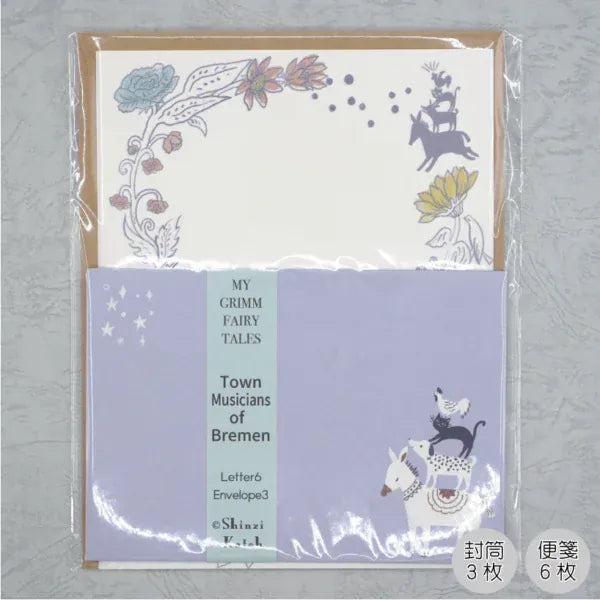 Spoon Inc Kinose Letter Set The Bremen Town Musicians Kawaii Gifts