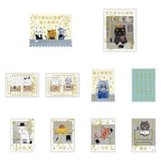 Spoon Inc Kirapika Flake Stickers Cat's Office Kawaii Gifts