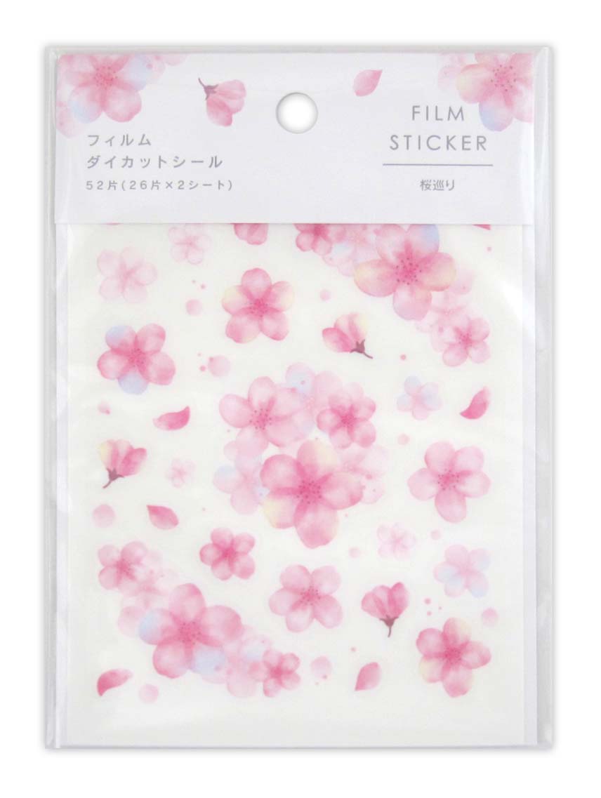 Spoon Inc Kyowa Die Cut Sakura Stickers Film Kawaii Gifts