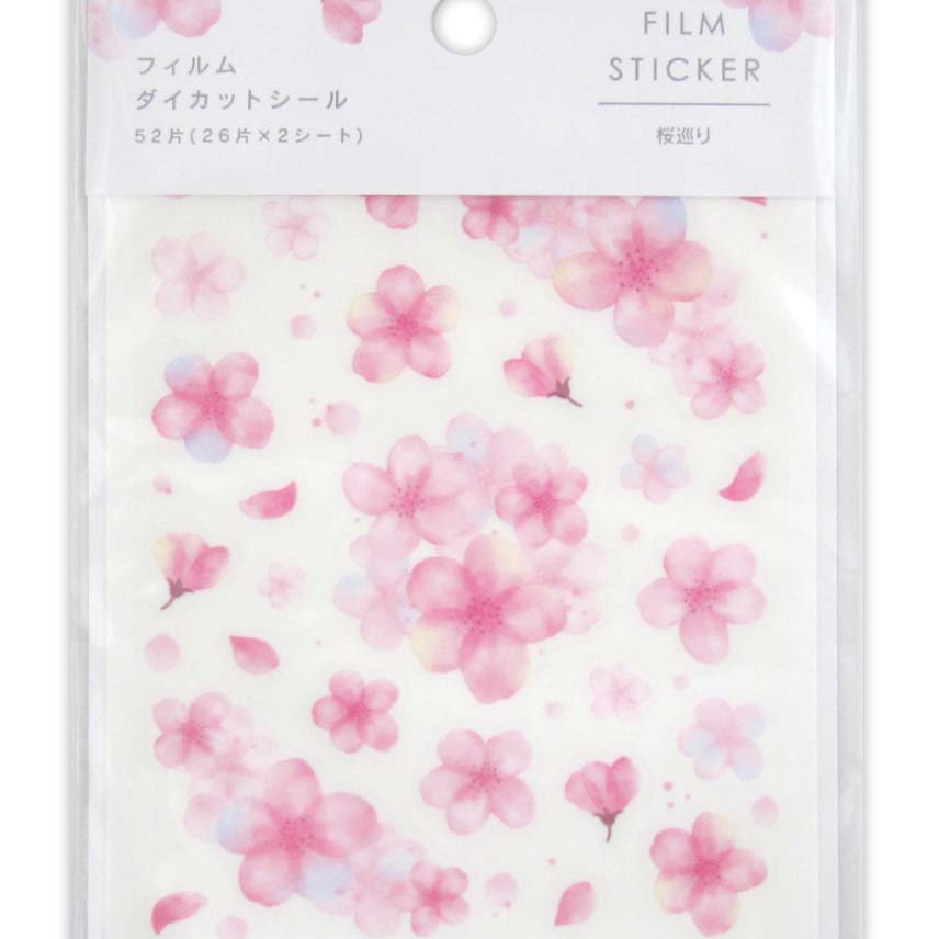 Spoon Inc Kyowa Die Cut Sakura Stickers Film Kawaii Gifts
