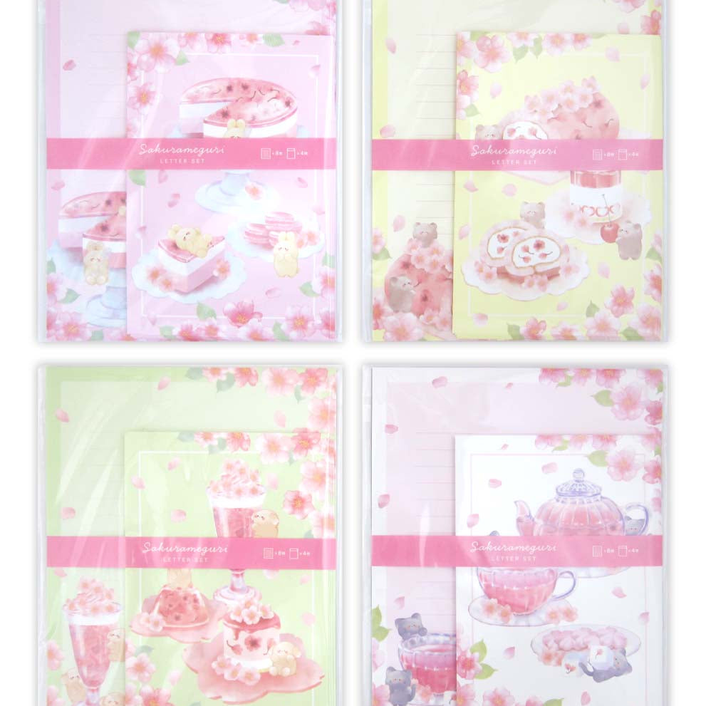 Spoon Inc Kyowa Sakura Sweets Letter Set Surprise Kawaii Gifts