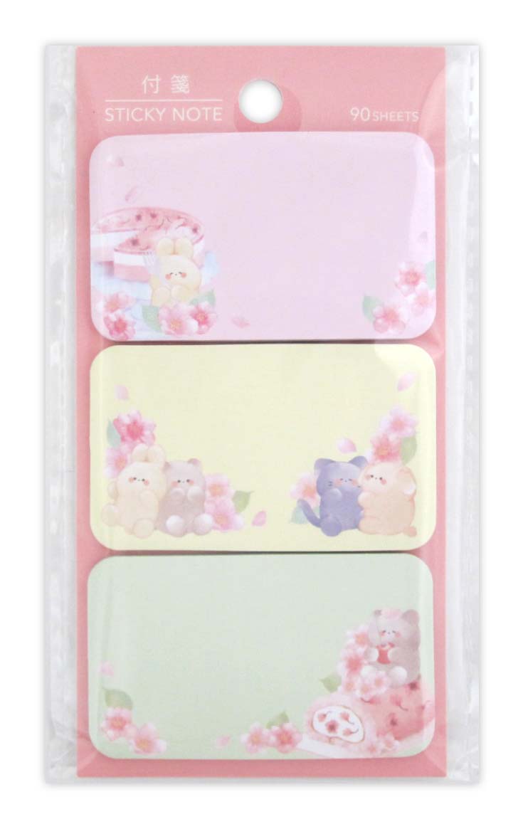 Spoon Inc Kyowa Sakura Sweets Sticky Notes Set Kawaii Gifts