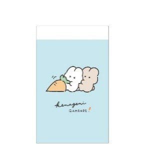 Spoon Inc Usagi Ganbare Small Memo Kawaii Gifts 4550451373308