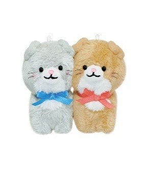 Spoon Inc Best Friends Plush Keychain Set Scottishfolds Kawaii Gifts 4550451331148