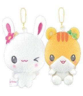 Spoon Inc Best Friends Plush Keychain Set Warawarabi Kawaii Gifts
