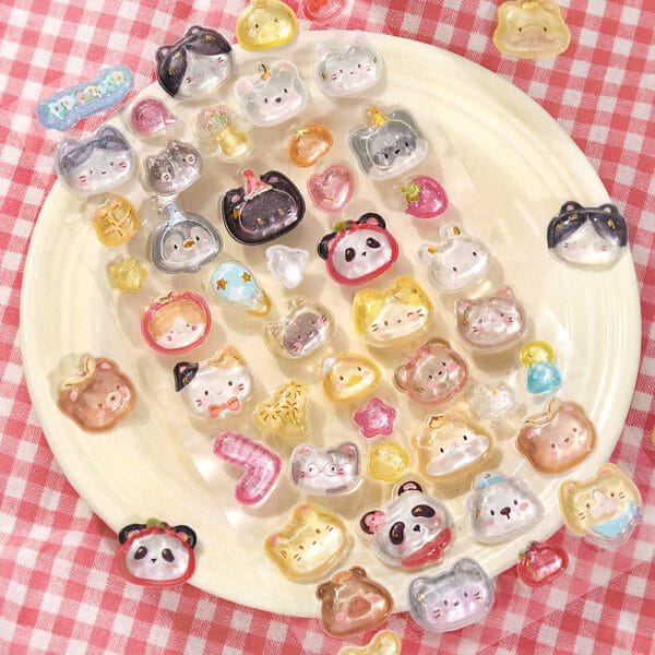 Spoon Inc BGM 3D Stickers Animals Kawaii Gifts