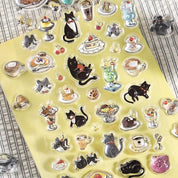 Spoon Inc BGM 3D Stickers Black Cat Kawaii Gifts