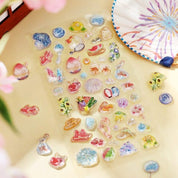 Spoon Inc BGM 3D Stickers Cafe a La Mode Summer Kawaii Gifts