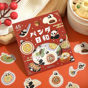 Spoon Inc BGM Washi Flake Stickers Panda Cooking Kawaii Gifts