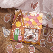 Spoon Inc BGM Washi Flake Stickers Western Cafe Kawaii Gifts