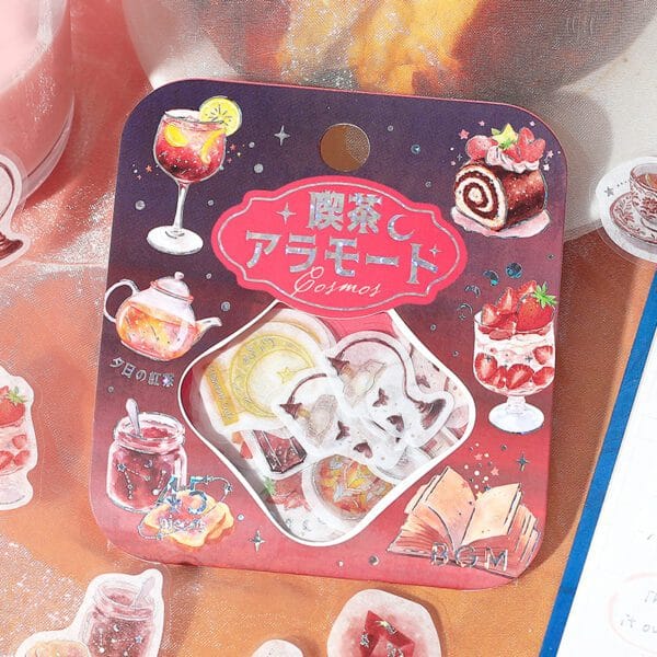 Spoon Inc Cafe a La Mode Sora Flake Stickers Sunset Kawaii Gifts