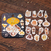 Spoon Inc Cafe a La Mode Sora Flake Stickers Sunset Star Kawaii Gifts