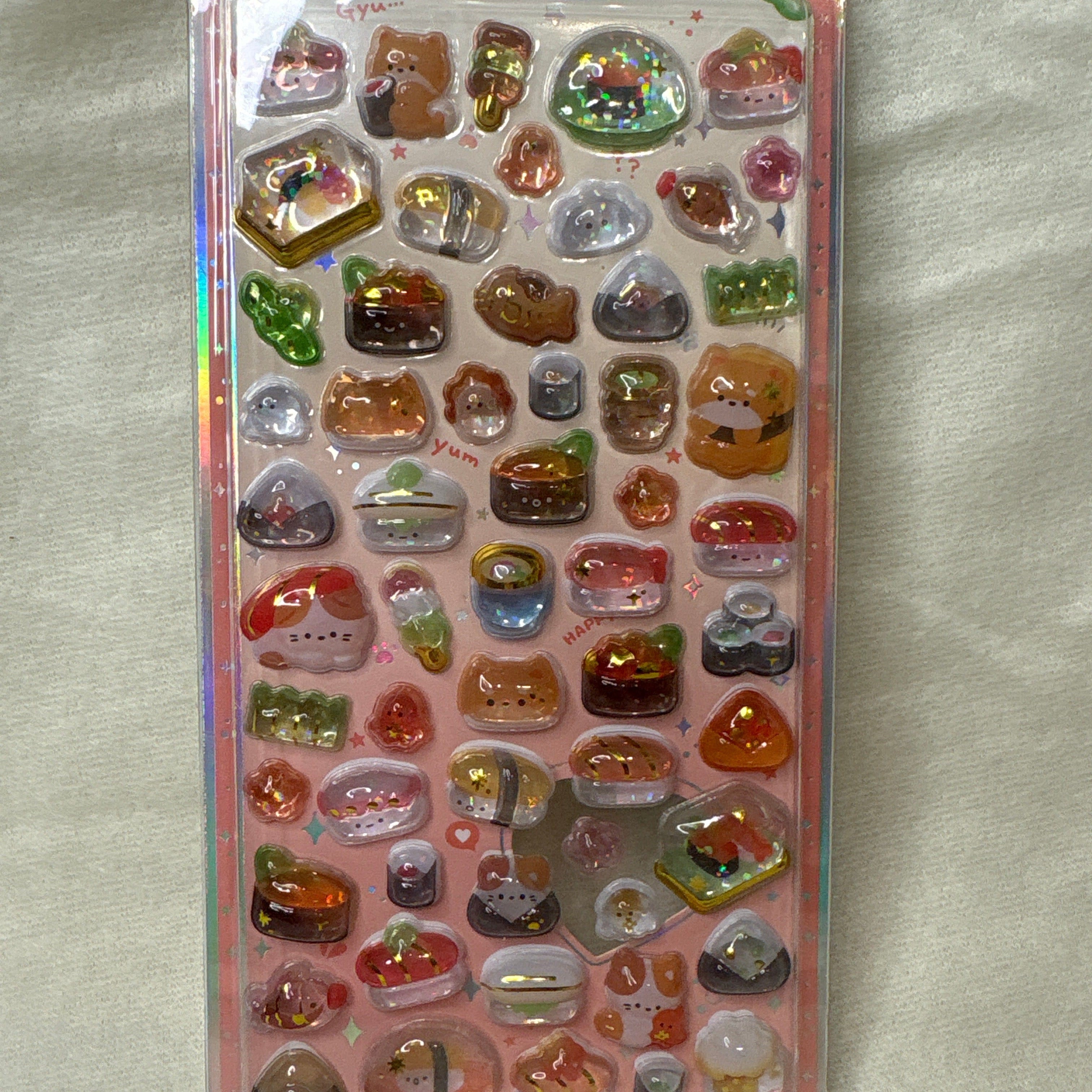 Spoon Inc Crux Uruchuru Osushi Stickers Kawaii Gifts 4550451305637