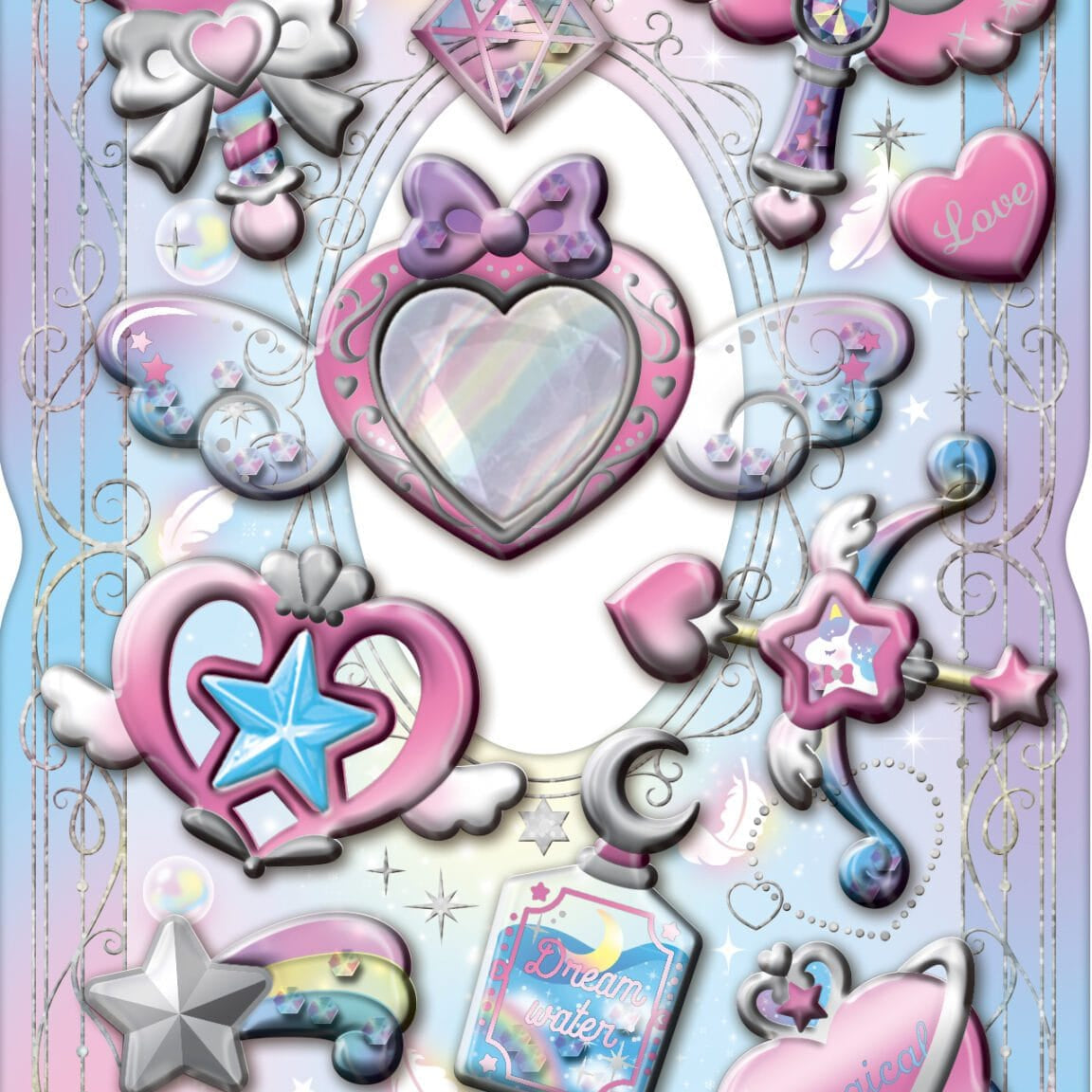 Spoon Inc Eternal Jewelry Crown Stickers Magical Kawaii Gifts