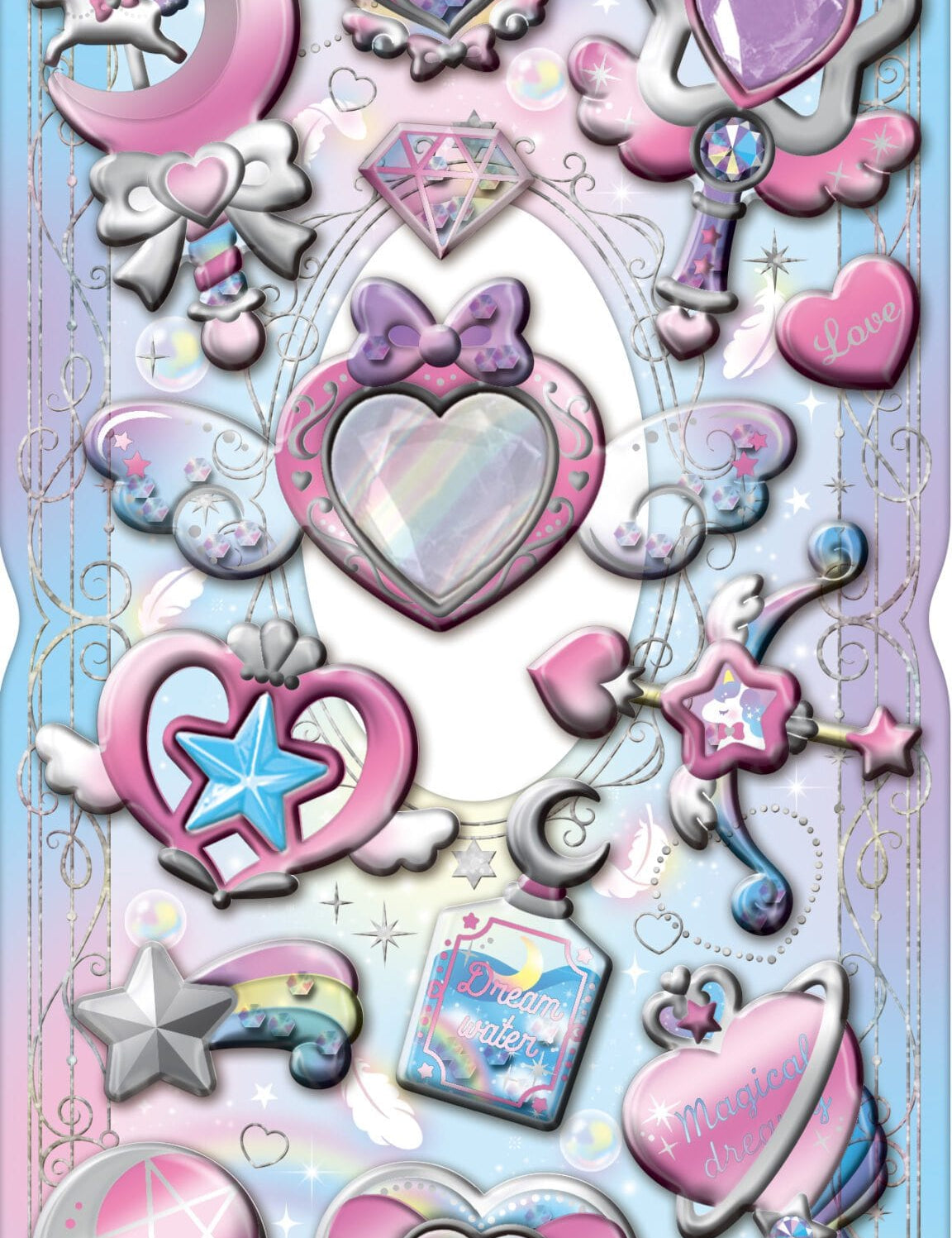 Spoon Inc Eternal Jewelry Crown Stickers Magical Kawaii Gifts