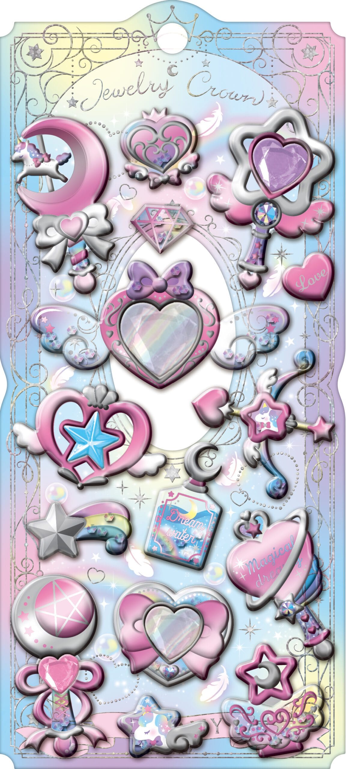 Spoon Inc Eternal Jewelry Crown Stickers Magical Kawaii Gifts