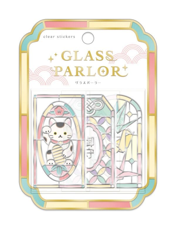 Spoon Inc Glass Parlor Stained Glass Style Stickers Engimono 1 Kawaii Gifts