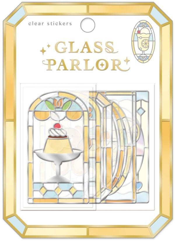 Spoon Inc Glass Parlor Stained Glass Style Stickers Lemon Kawaii Gifts