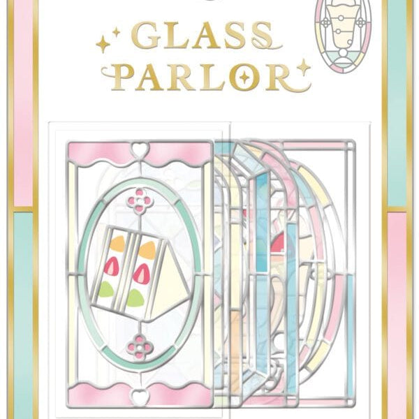 Spoon Inc Glass Parlor Stained Glass Style Stickers Milkshake Kawaii Gifts