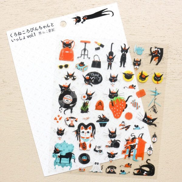 Spoon Inc Hyogensha Stickers With Robin 1 Kawaii Gifts